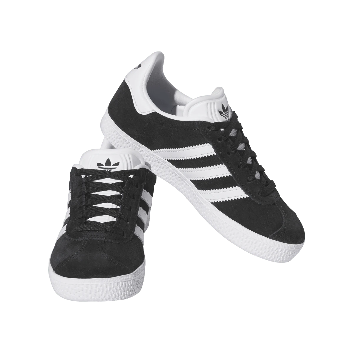 Adidas Gazelle Core Black Cloud White Gold Metallic (PS)