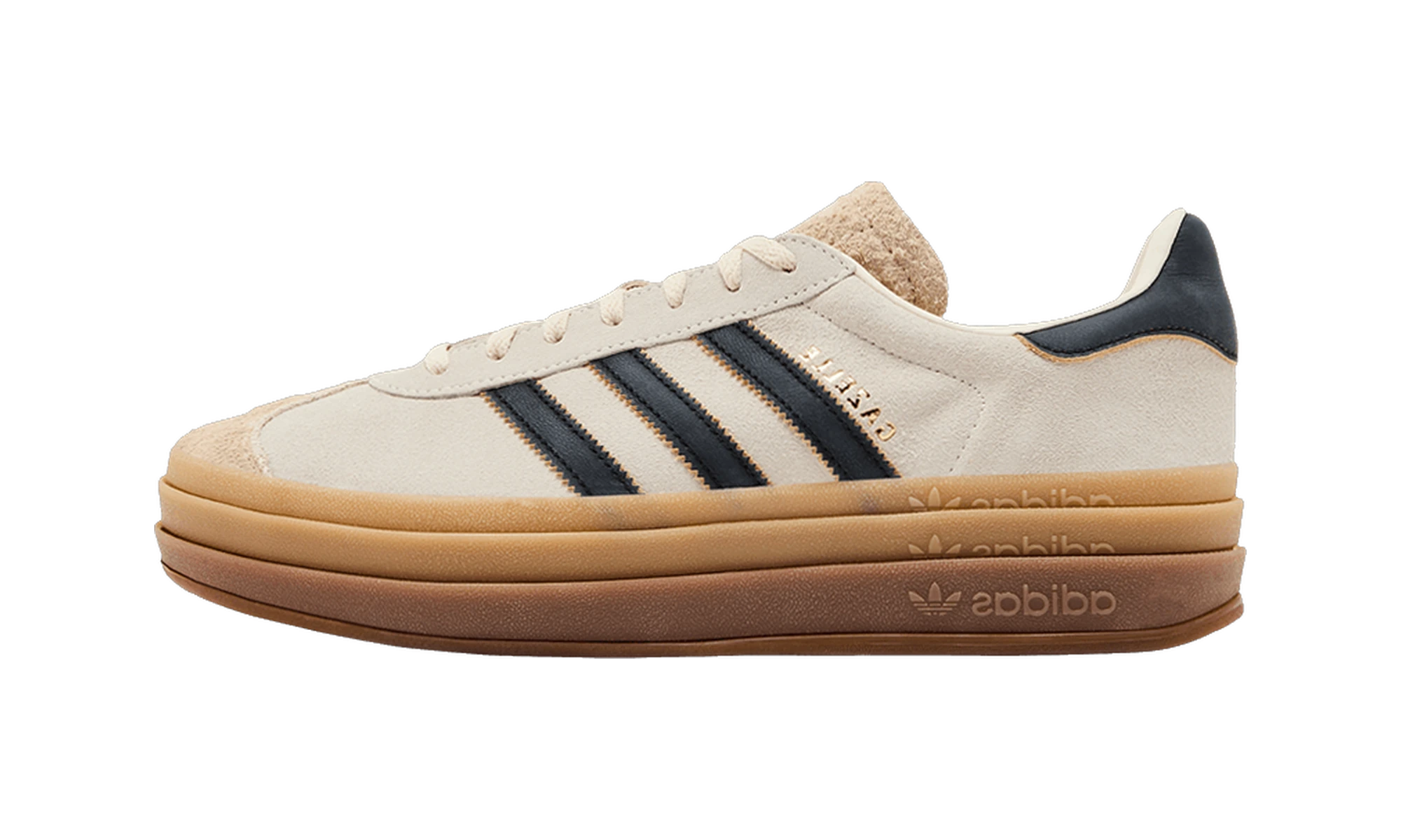 Adidas Gazelle Cream White Core Black Sand Strata