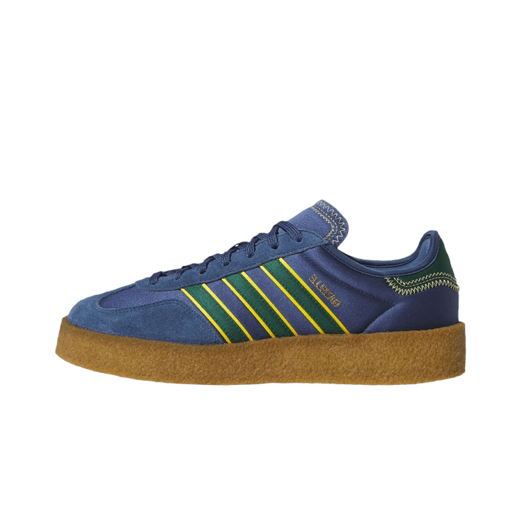 Adidas Gazelle Crepe CLOT By Edison Chen Night Marine, Night Marine/Collegiate Green/Hazy Yellow (JR5408)