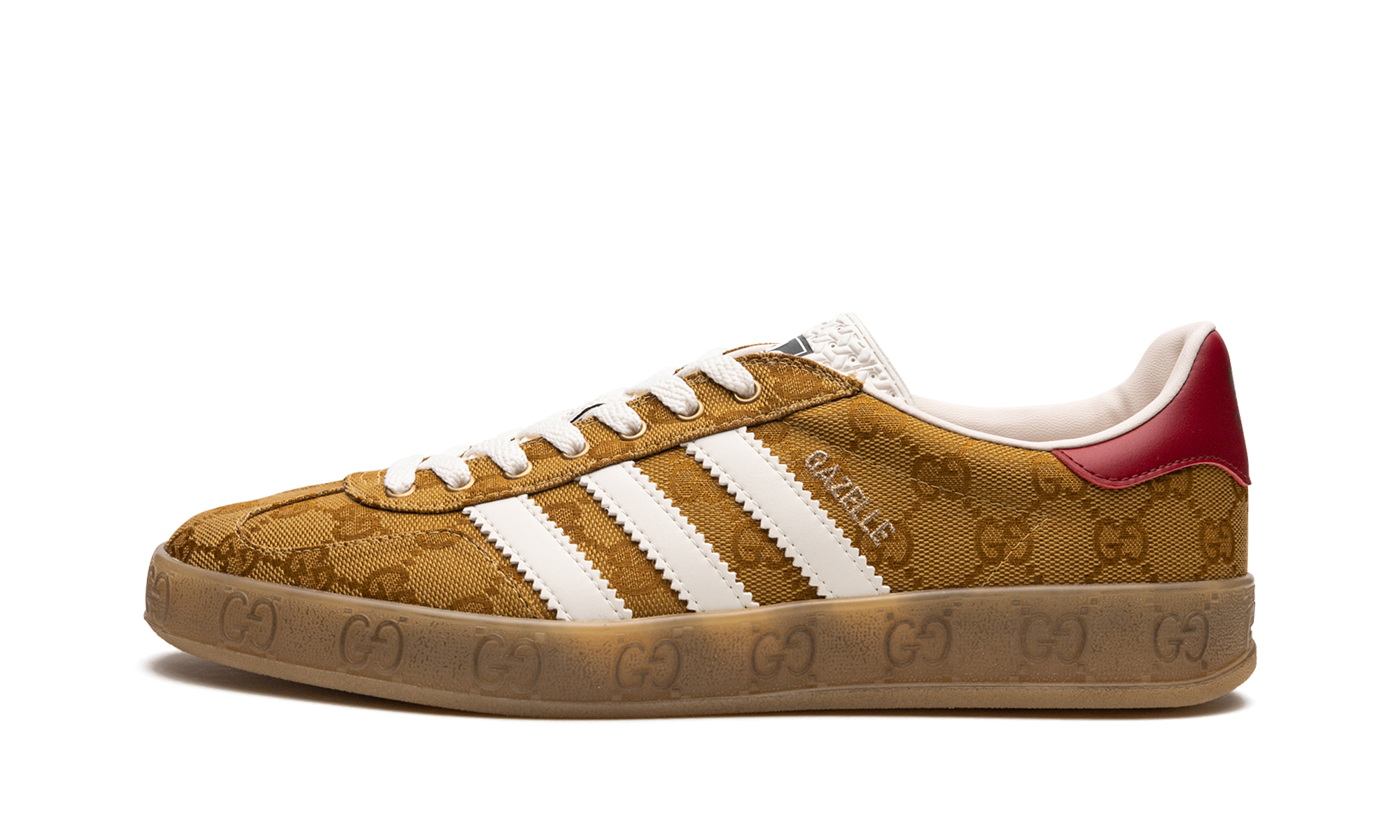 Adidas Gazelle Gucci Original GG Beige Brown