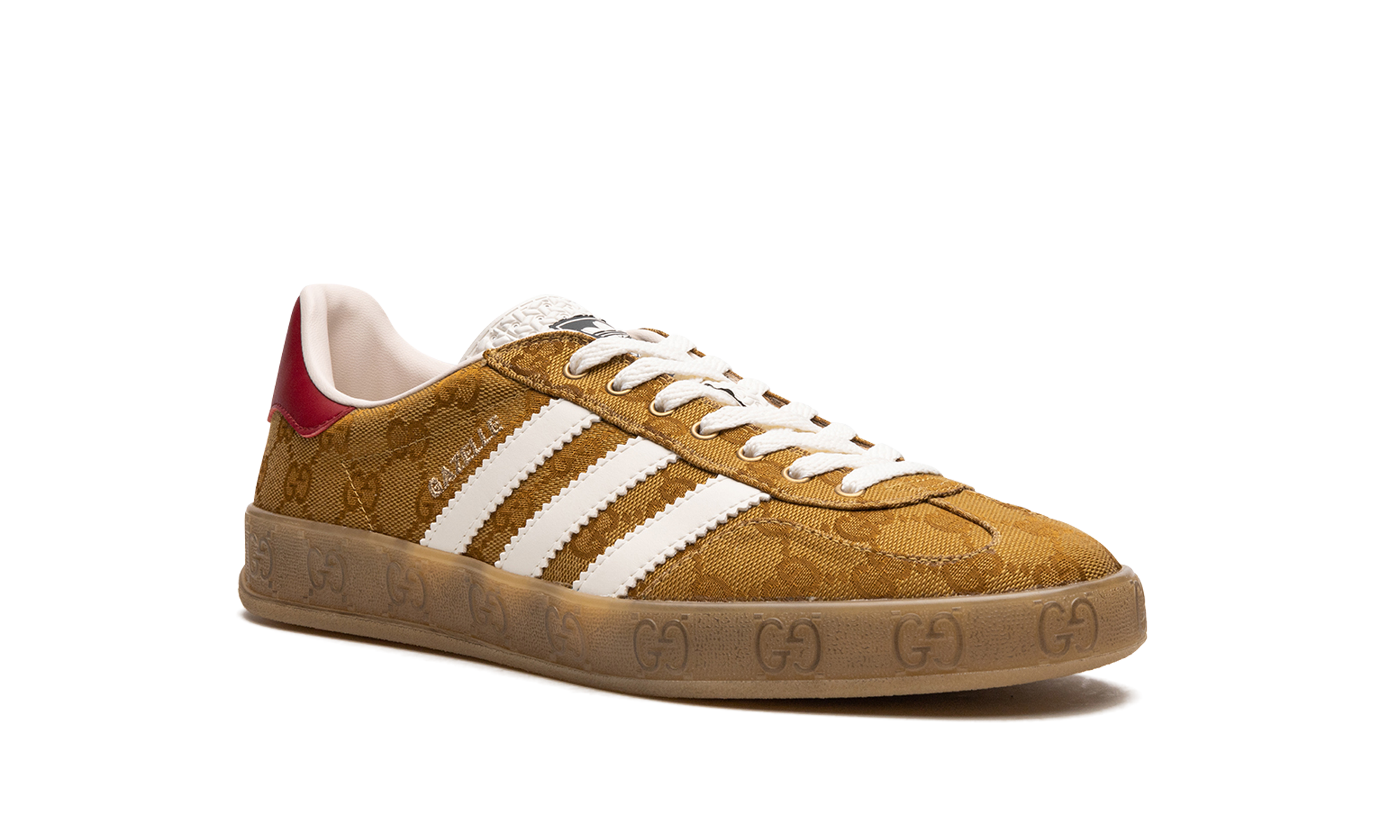 Adidas Gazelle Gucci Original GG Beige Brown