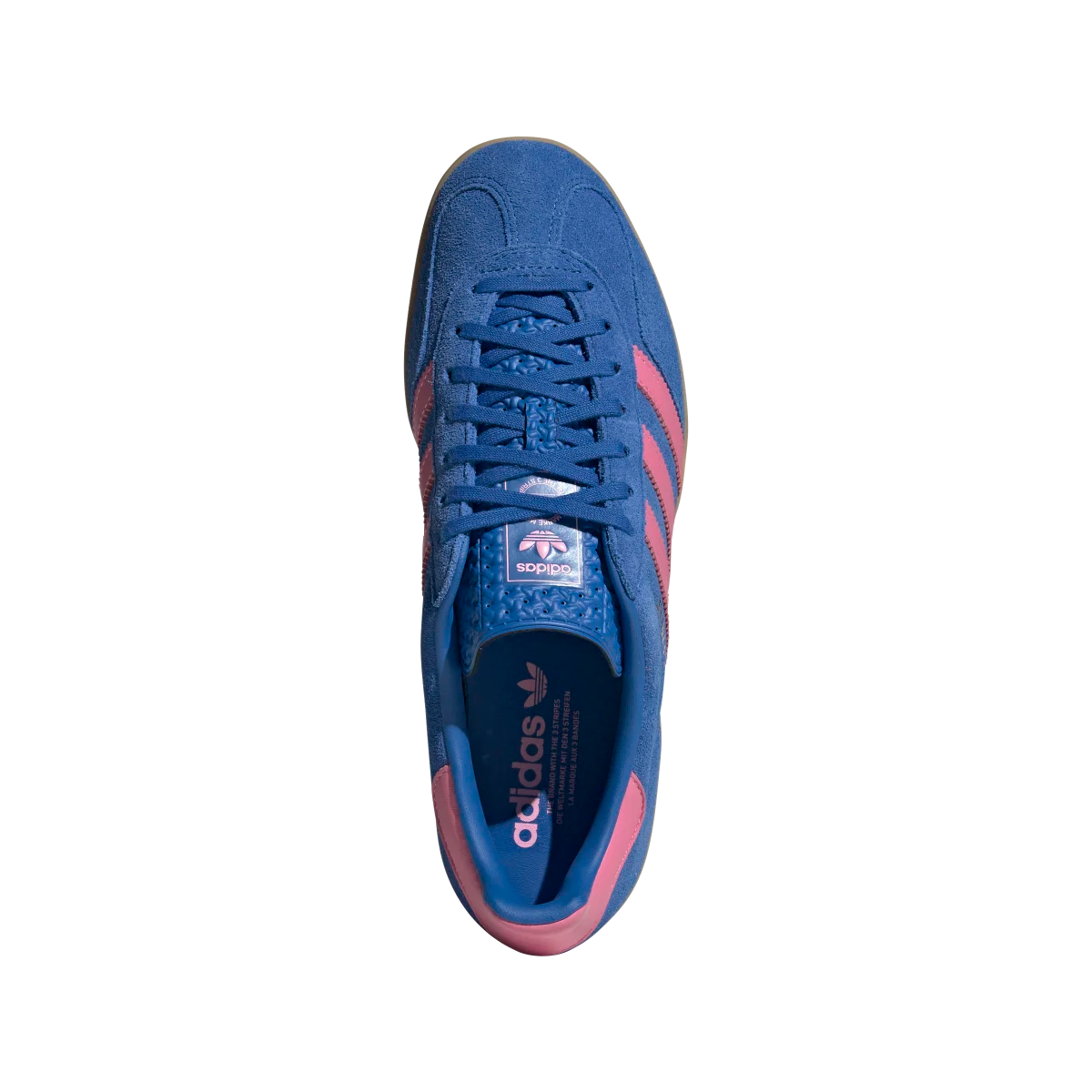 Adidas Gazelle Indoor Blue Bliss Pink, Blue/Bliss Pink/Gum (JS4144)