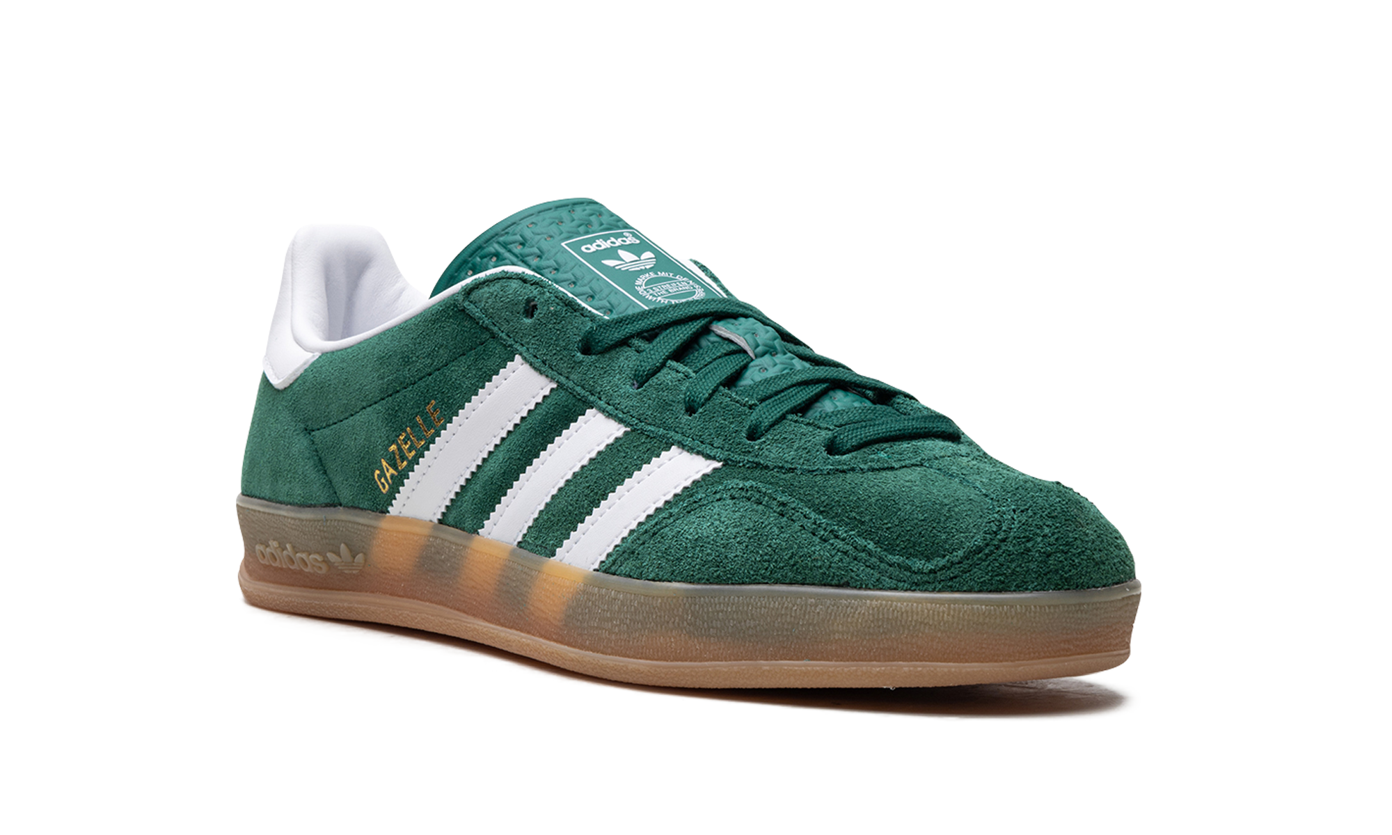 Adidas Gazelle Indoor Collegiate Green Cloud White Gum