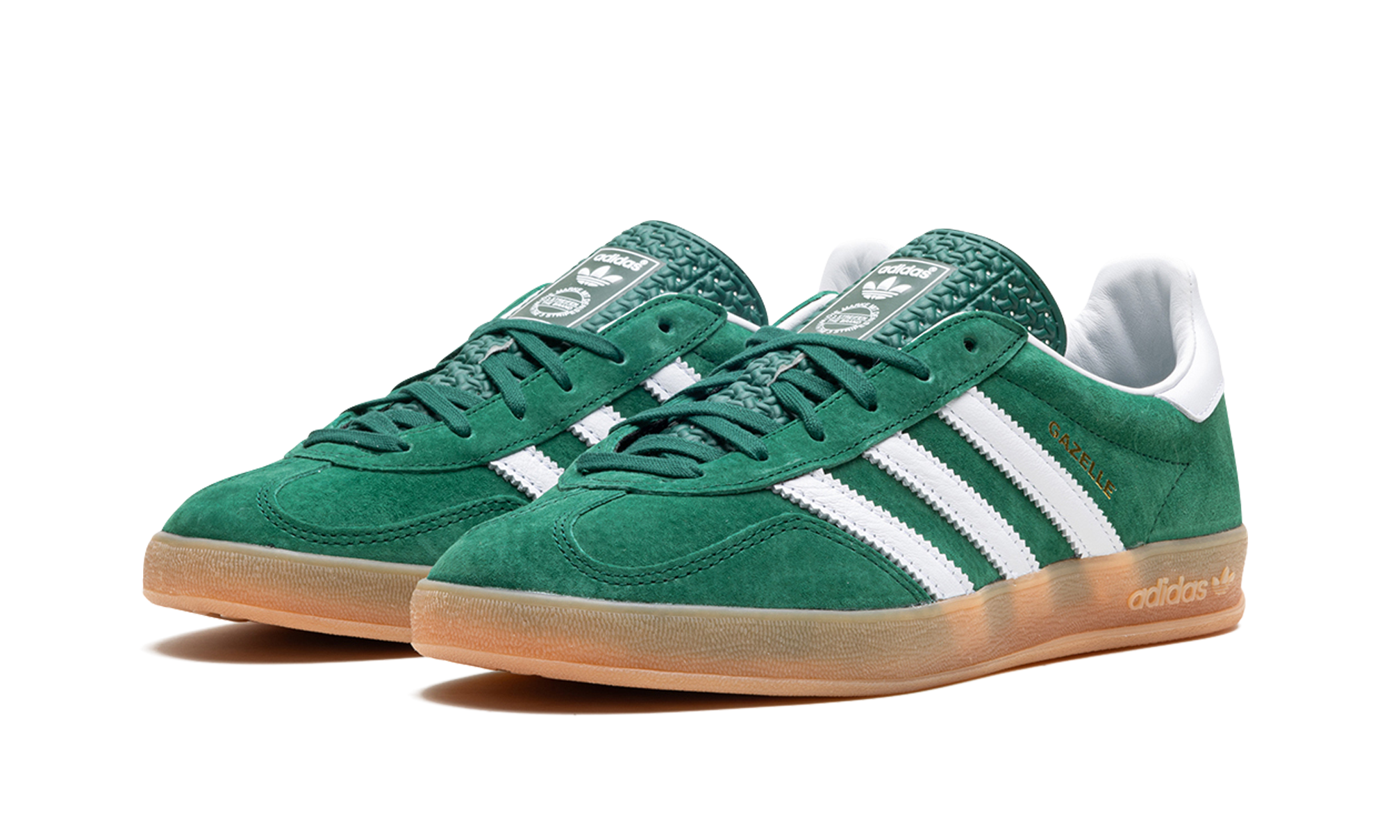 Adidas Gazelle Indoor Collegiate Green Gum