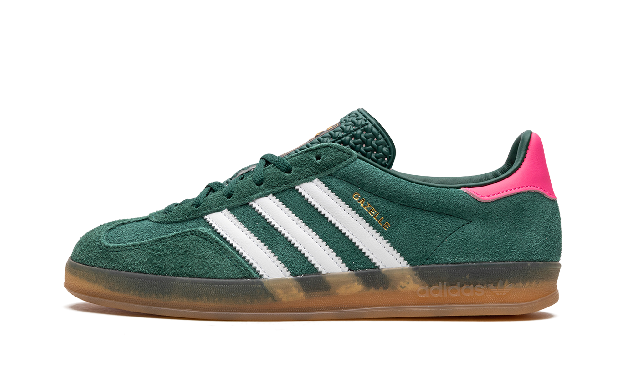 Adidas Gazelle Indoor Collegiate Green Lucid Pink