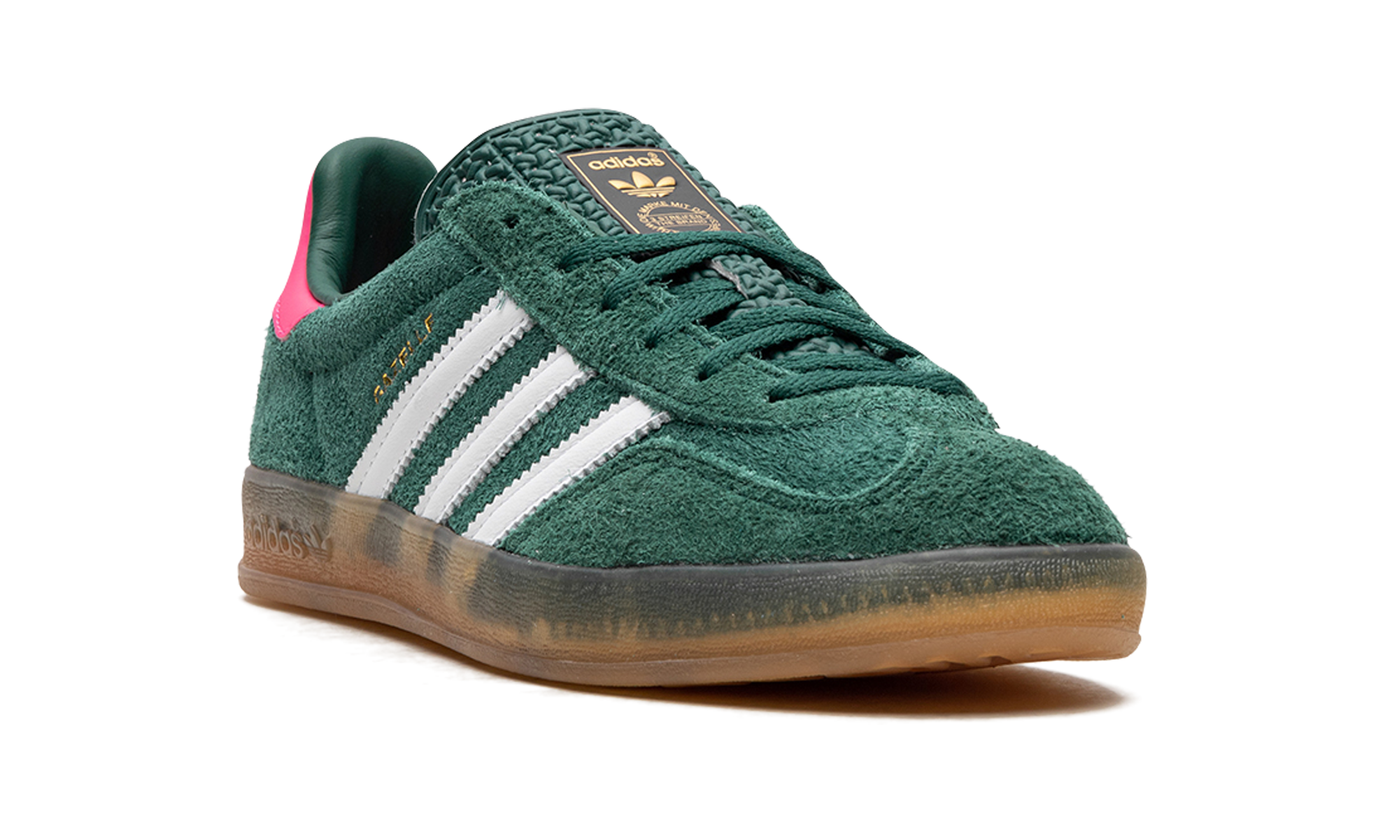 Adidas Gazelle Indoor Collegiate Green Lucid Pink
