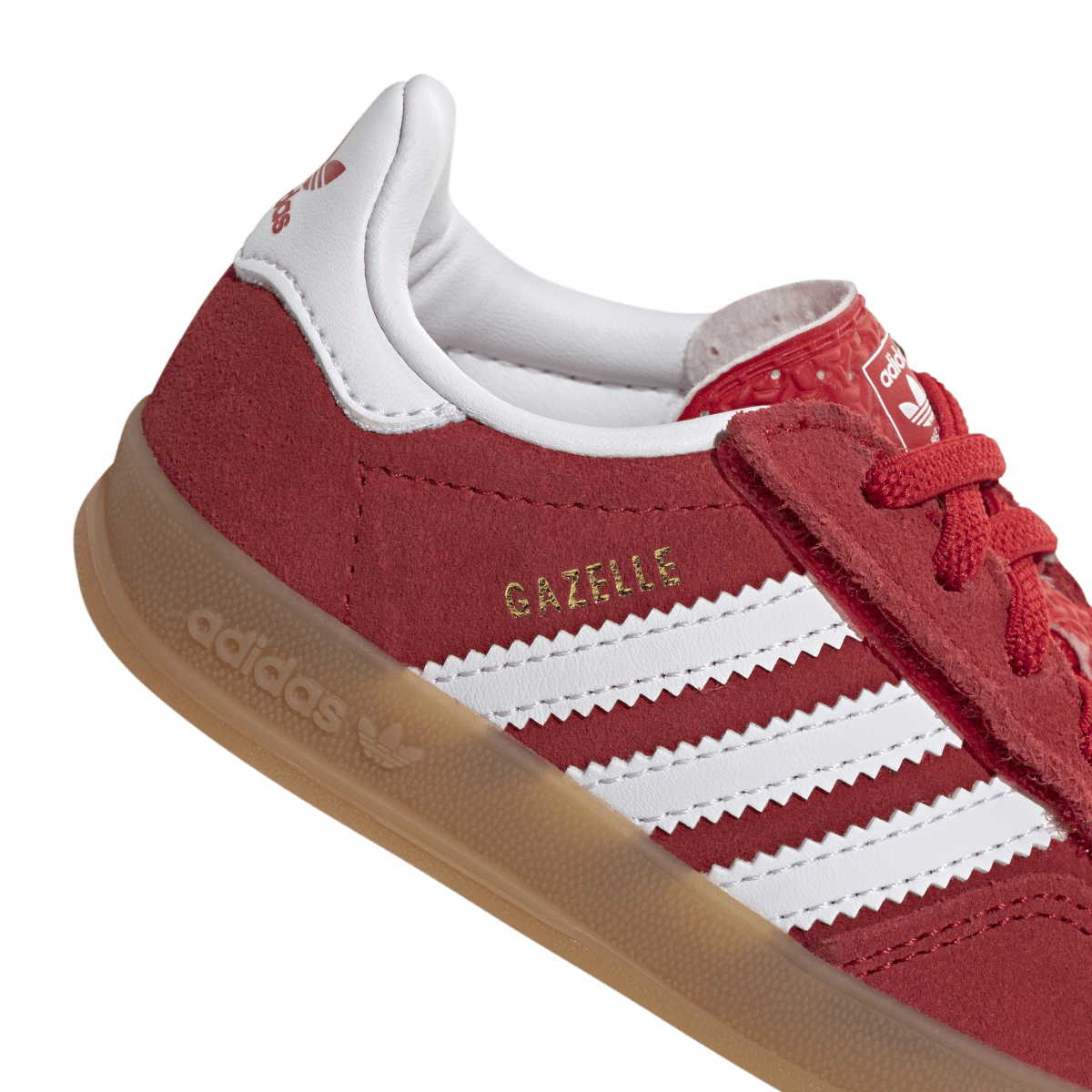 Adidas Gazelle Indoor Comfort Closure Better Scarlet White Gum (TD)