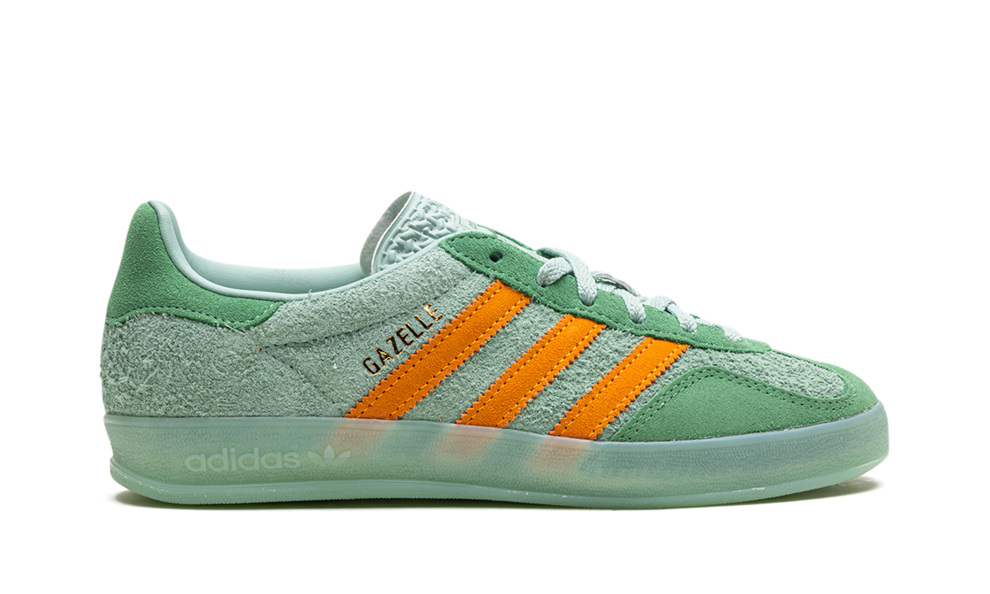 Adidas Gazelle Indoor Hazy Green Crew Yellow