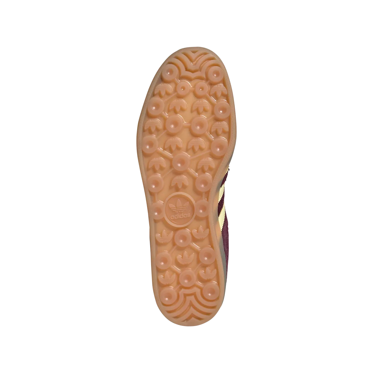 Adidas Gazelle Indoor Maroon Almost Yellow, Maroon/Almost Yellow/Preloved Brown (JI0324)