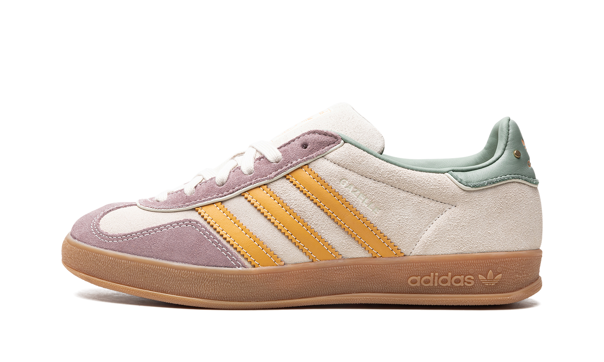 Adidas Gazelle Indoor Off White Preloved Yellow