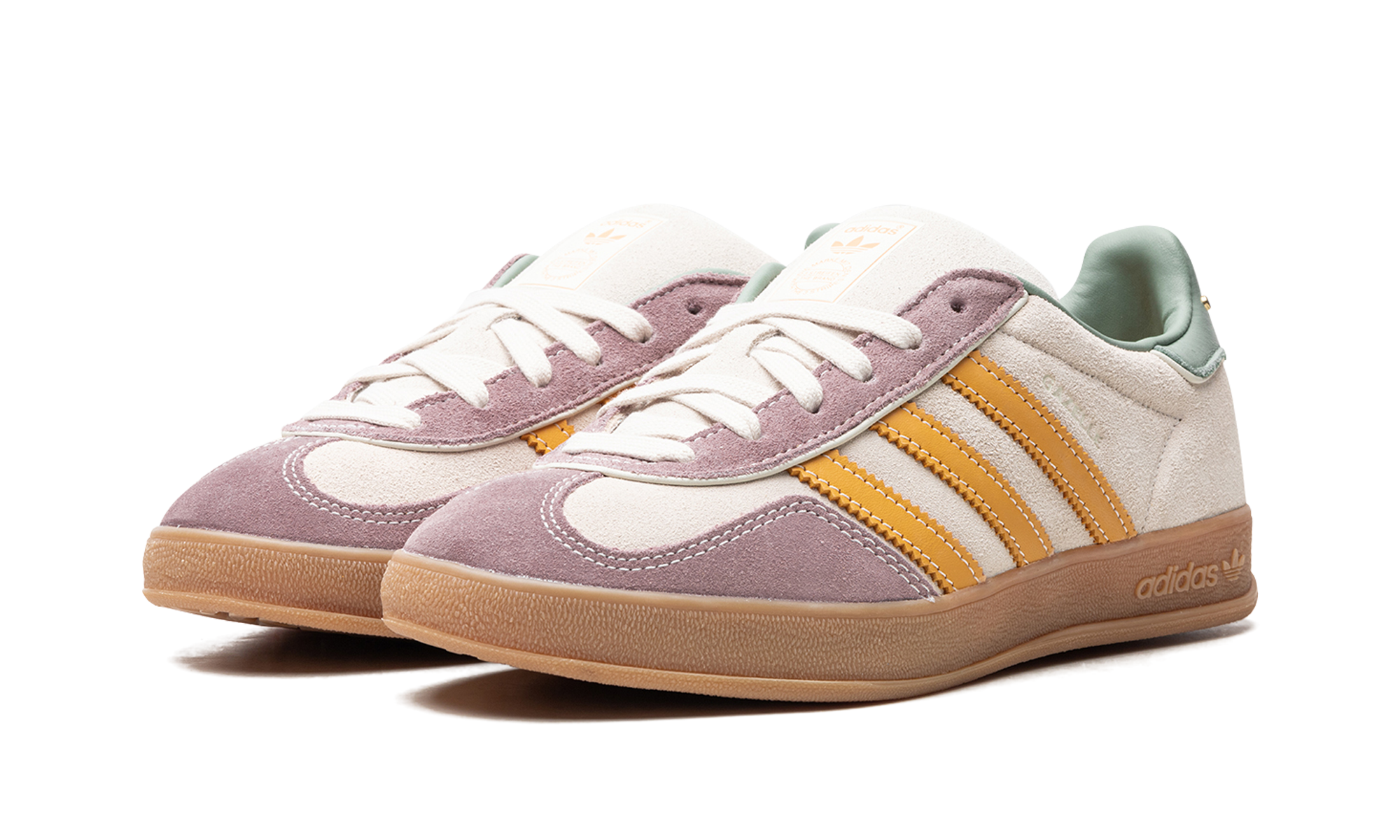 Adidas Gazelle Indoor Off White Preloved Yellow