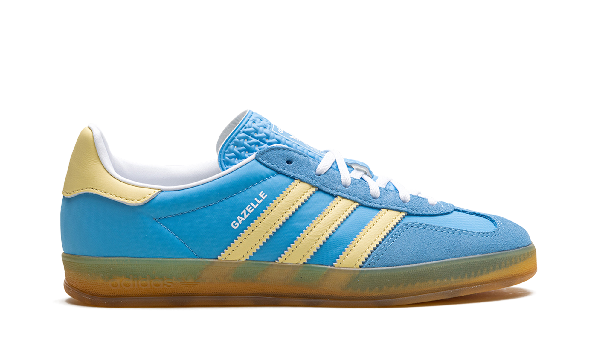 Adidas Gazelle Indoor Semi Blue Burst Almost Yellow