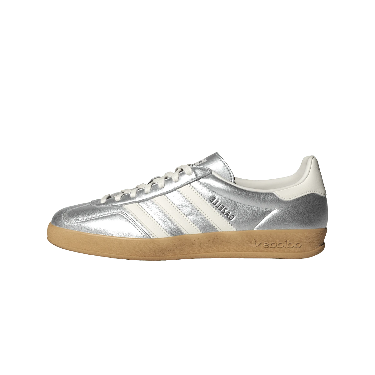 Adidas Gazelle Indoor Silver Metallic Core White, Silver Metallic/Core White/Core Black (JR1206)