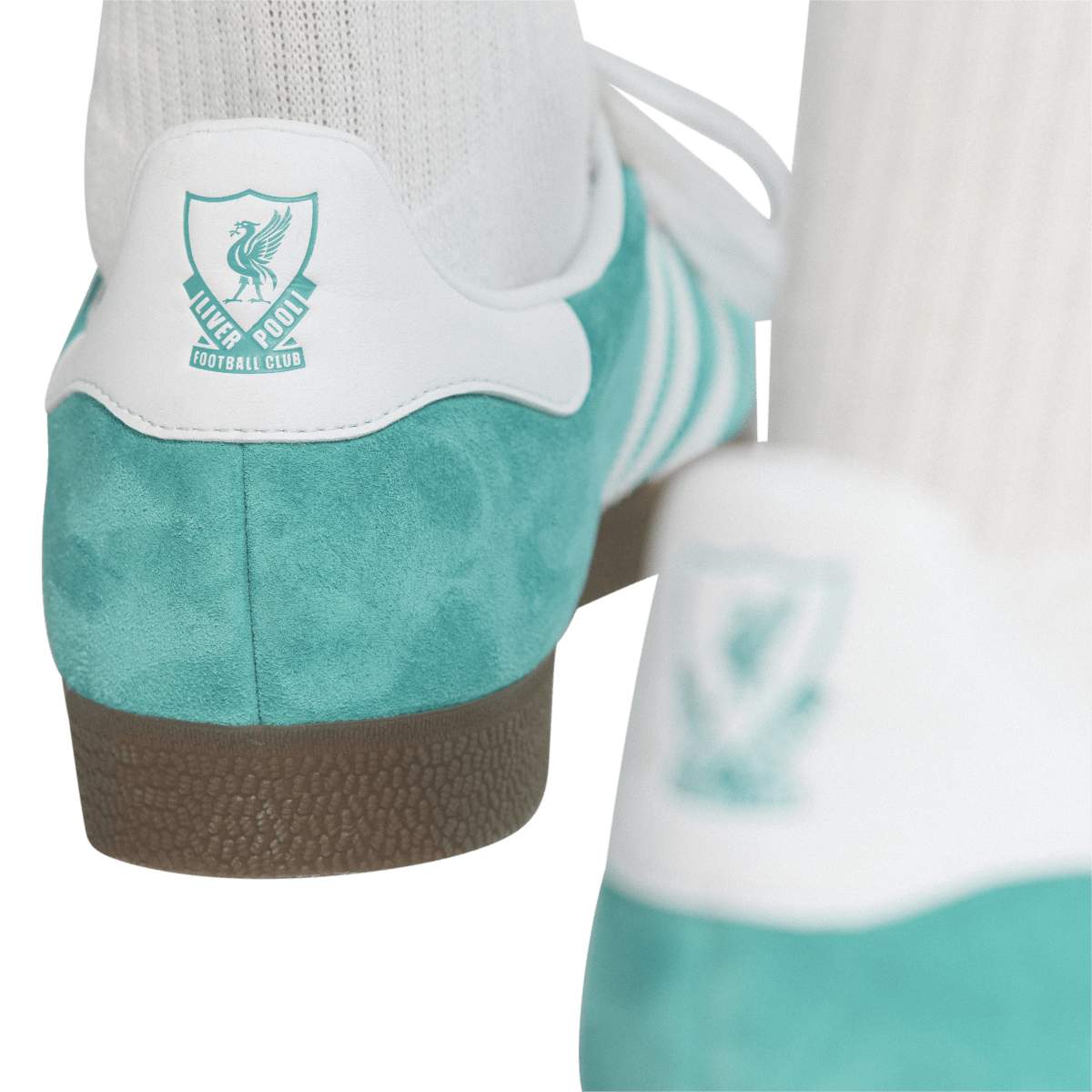 Adidas Gazelle Liverpool FC Third Kit Sea Green