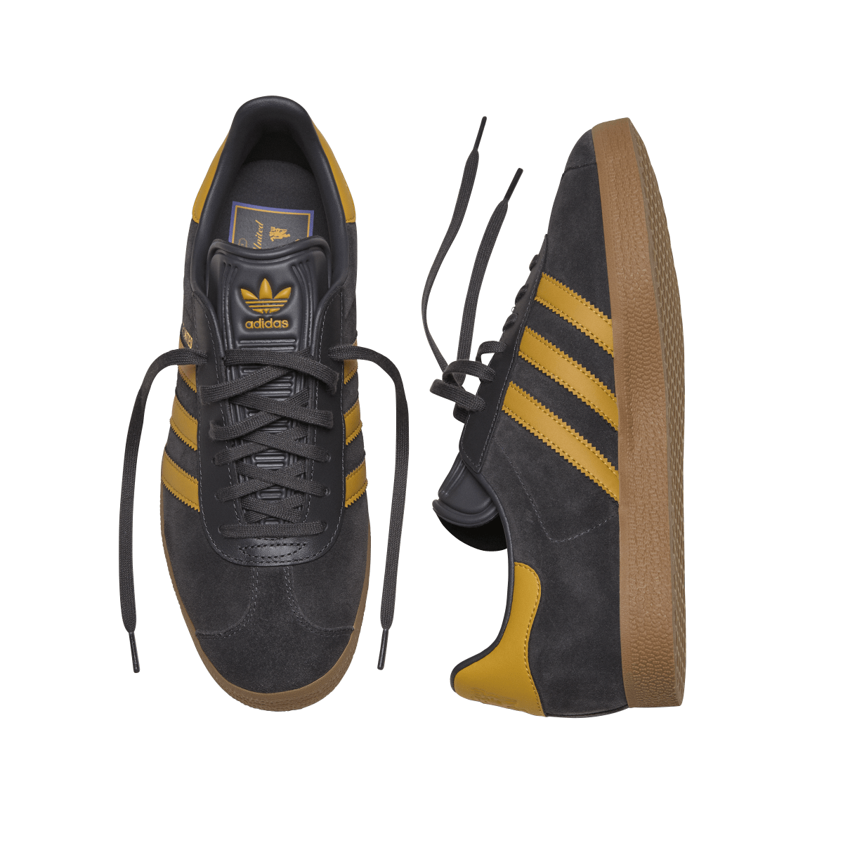 Adidas Gazelle Manchester United Third Kit Brown