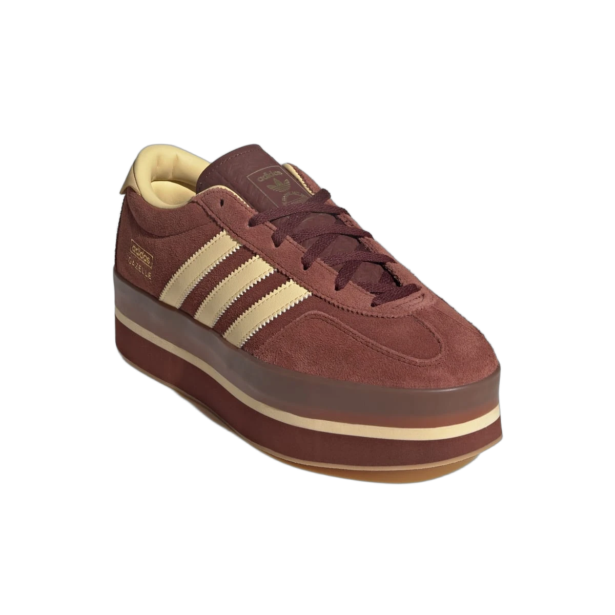 Adidas Gazelle Stack Fox Brown Orange Tint