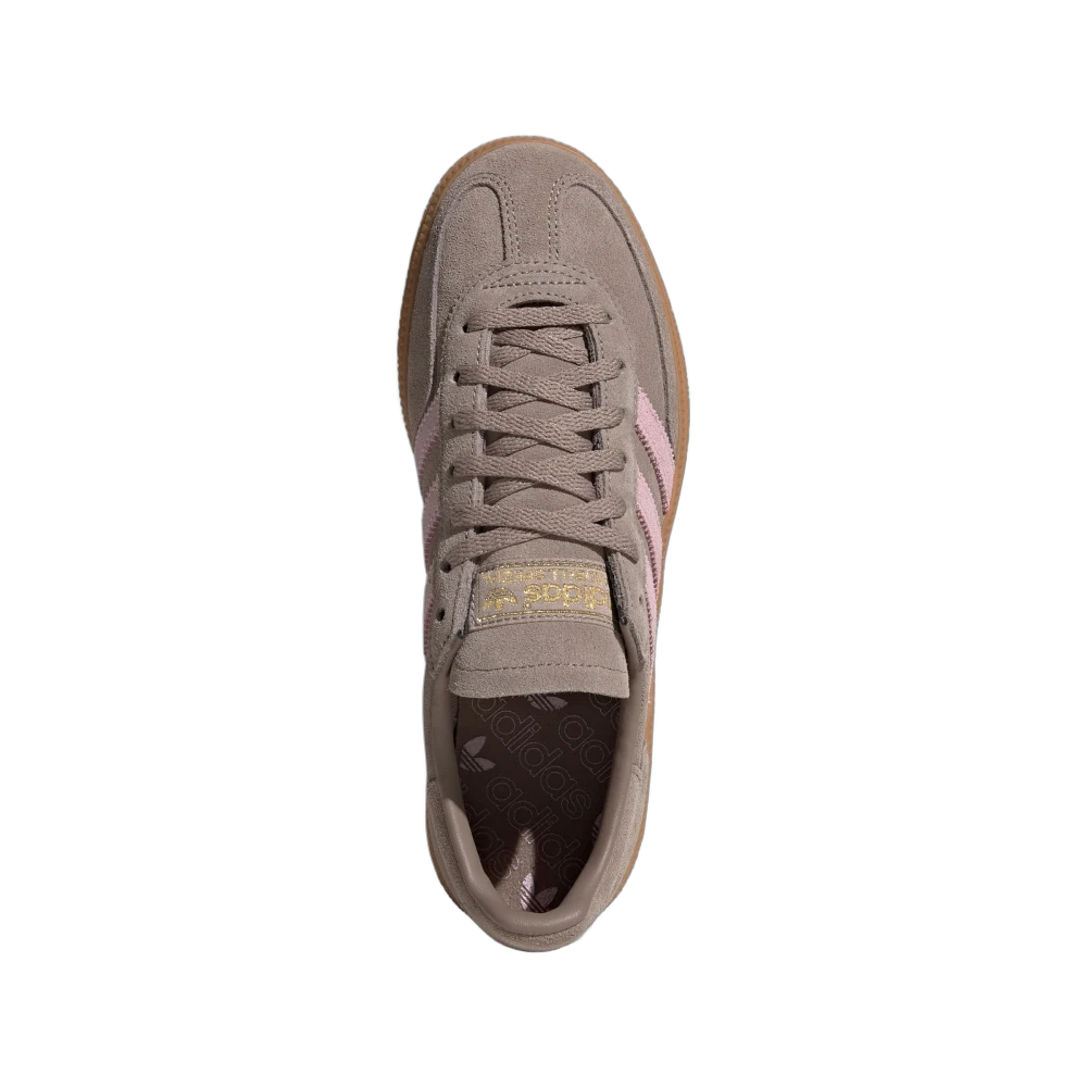 Adidas Handball Spezial Chalky Brown Clear Pink, Chalky Brown/Clear Pink/Gold Metalic (JR3082)