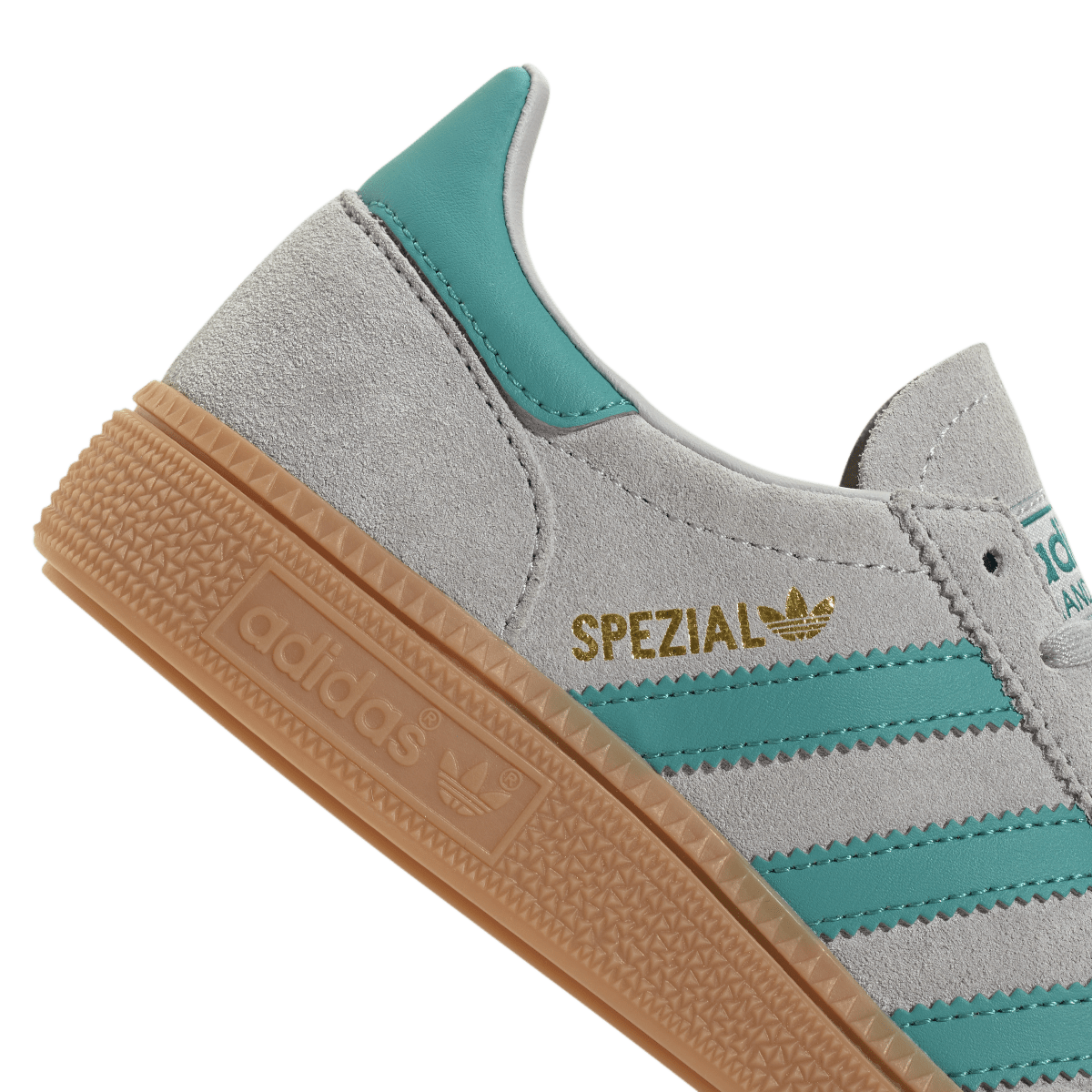 Adidas Handball Spezial Grey Two Pure Teal Gum