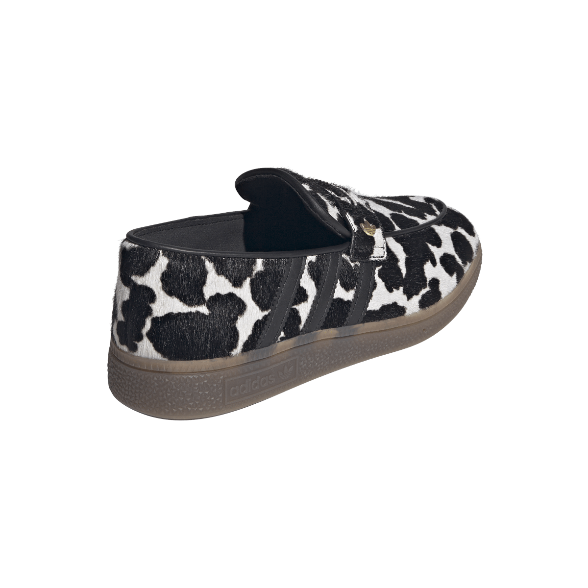 Adidas Handball Spezial Loafer Cow Print Black White