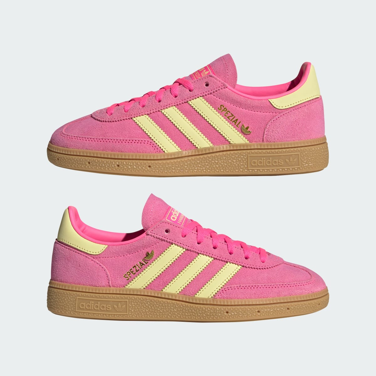 Adidas Handball Spezial Lucid Pink Almost Yellow Gold