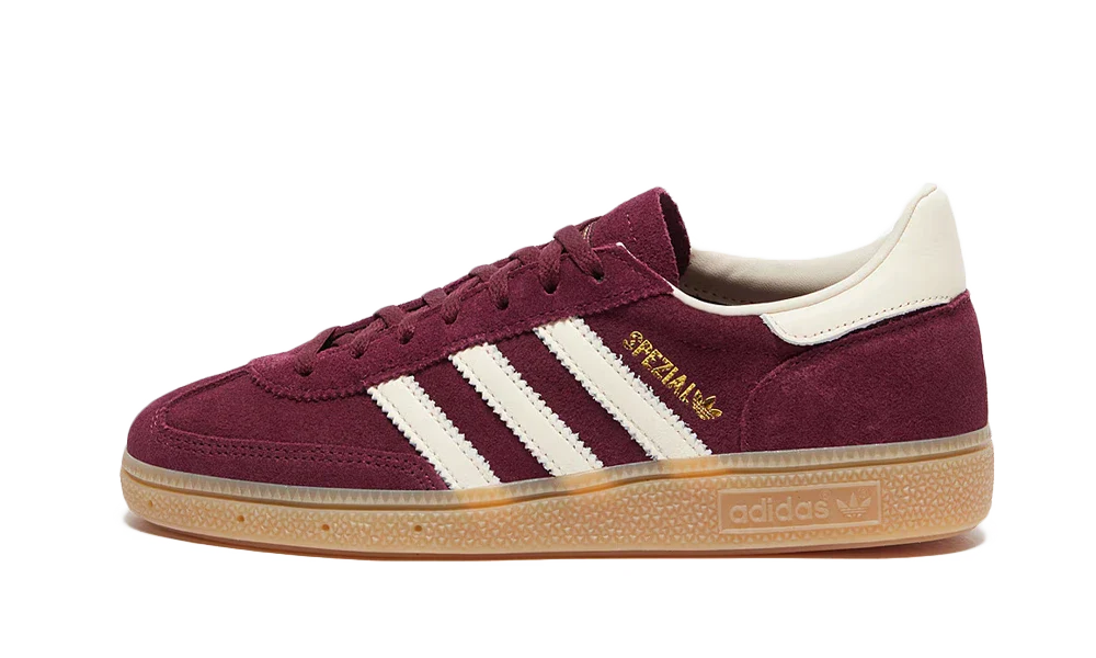 Adidas Handball Spezial Maroon Cream White, Maroon/Cream White/Gold Metallic (JP8726)