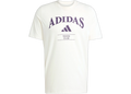 Adidas Heritage Graphic T-Shirt Chalk White Aurora Plum