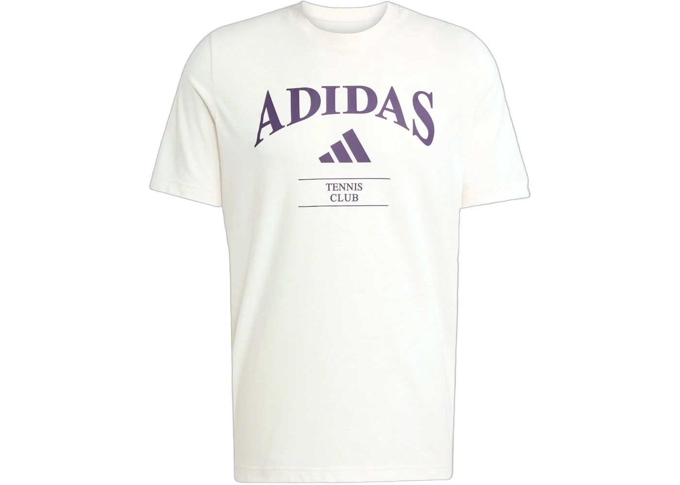 Adidas Heritage Graphic Tee Chalk White Aurora Plum