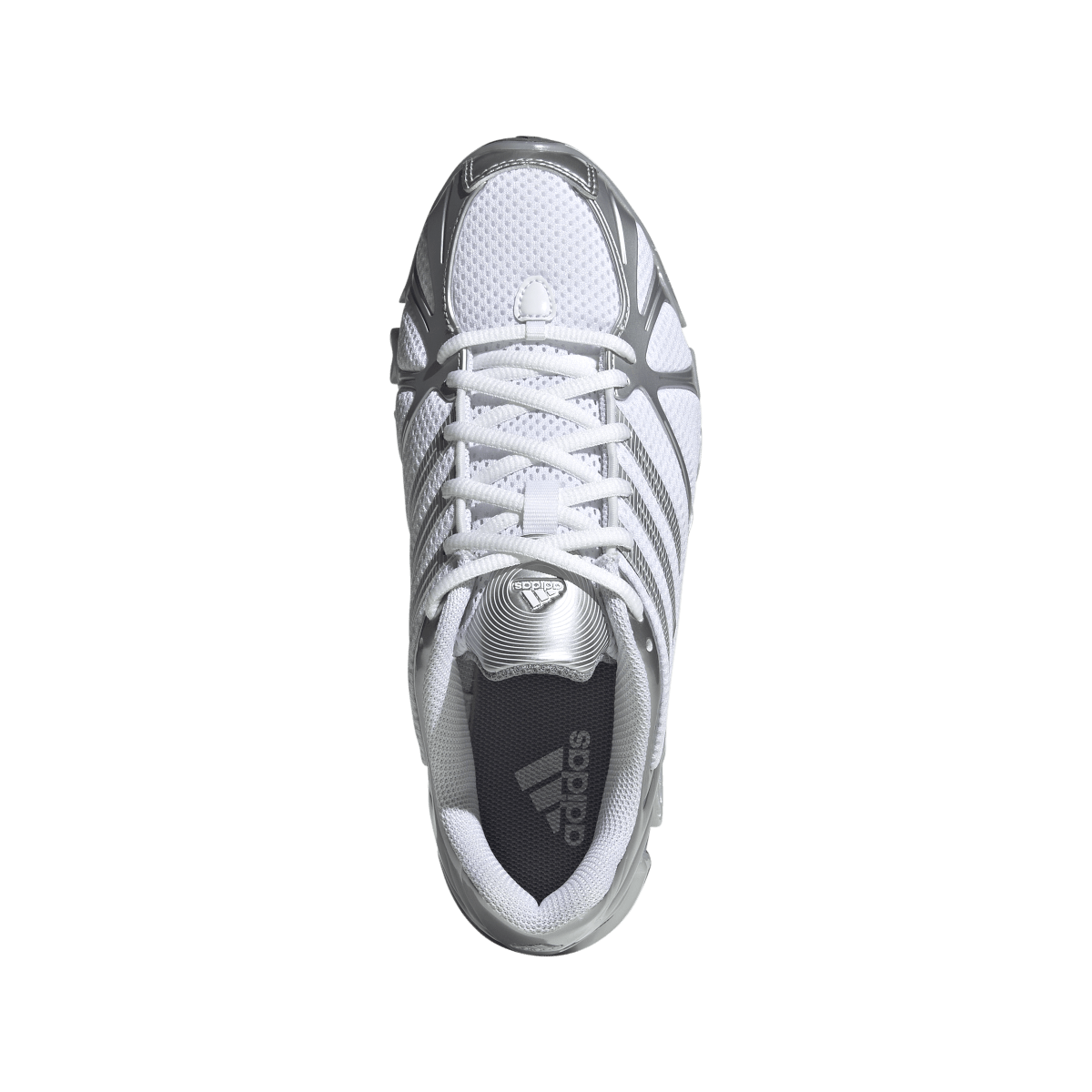 Adidas Mega Ghostride Cloud White Silver Metallic Matte Silver