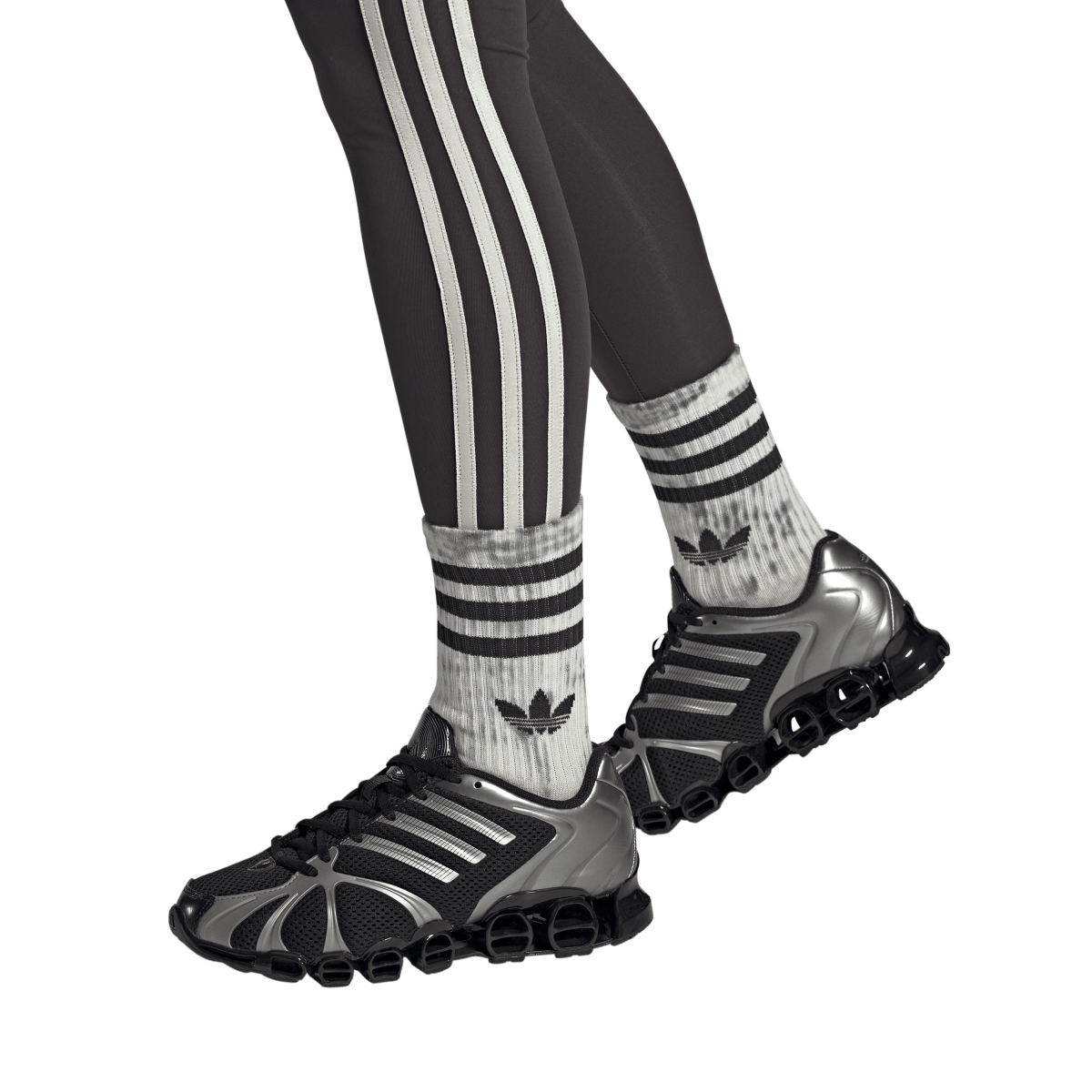 Adidas Mega Ghostride Core Black Iron Metallic