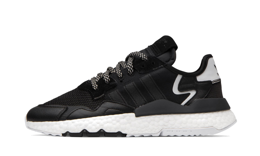 Adidas Nite Jogger Core Black White