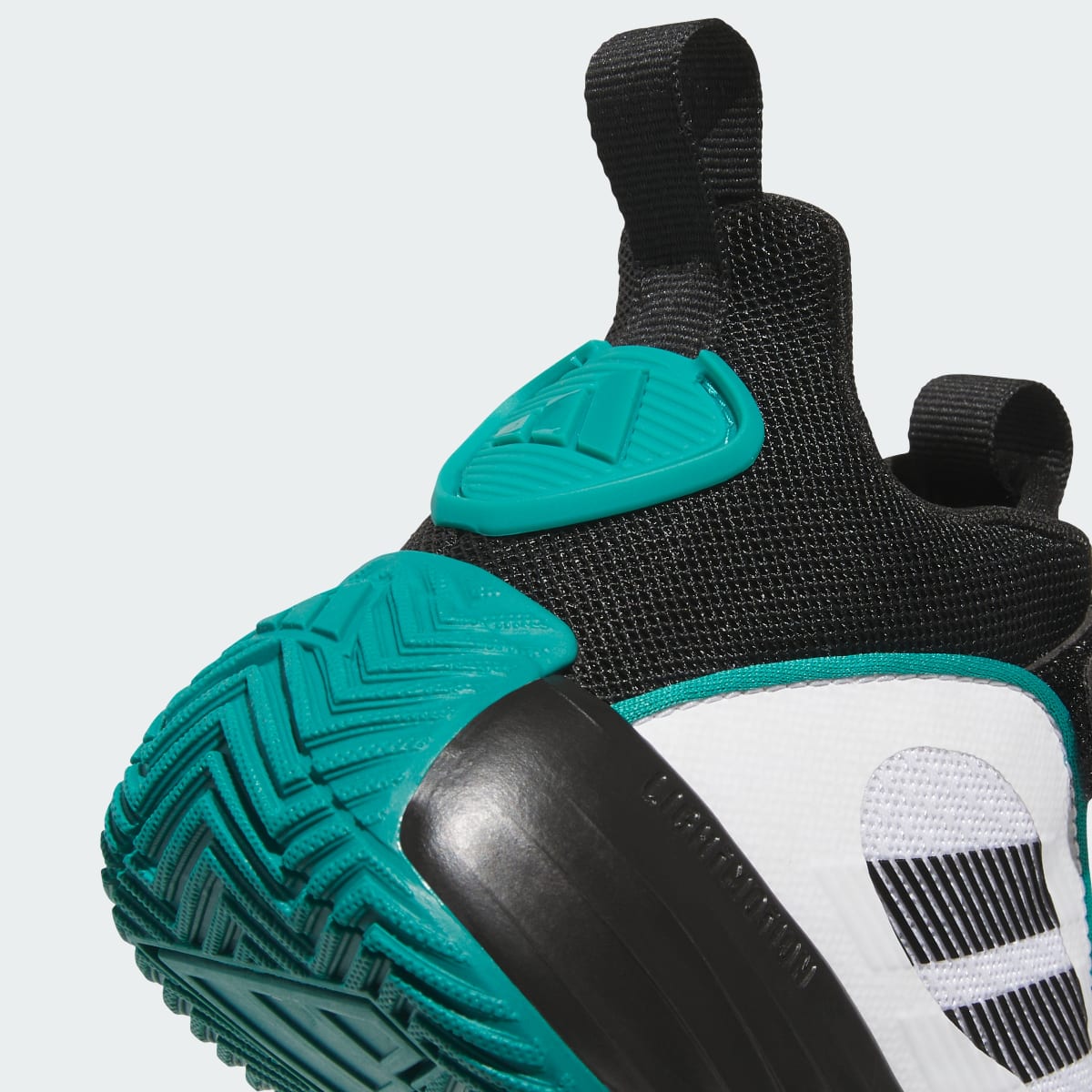 Adidas Ownthegame 3.0 Cloud White Core Black Pure Teal