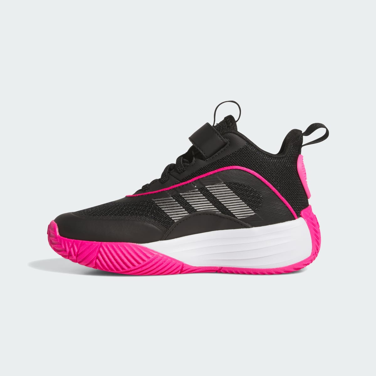 Adidas Ownthegame 3.0 Core Black Iron Metallic Shock Pink