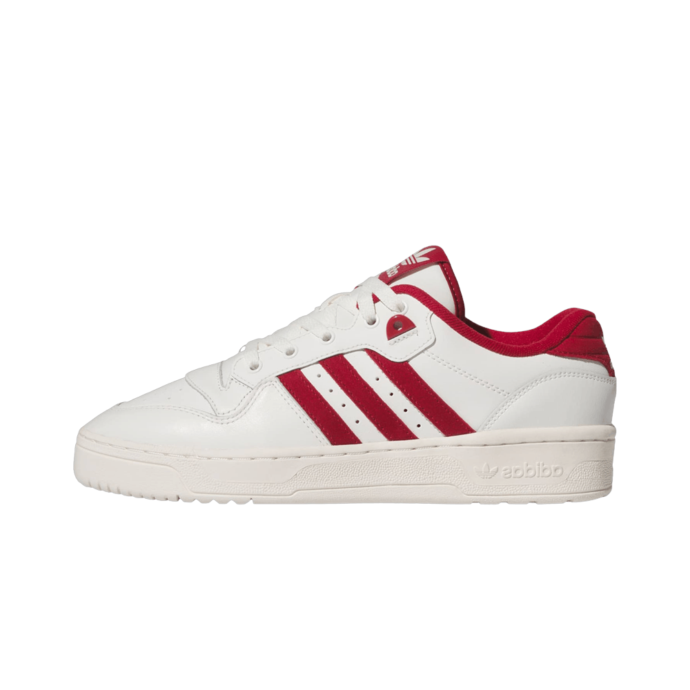 Adidas Rivalry Low White Team Victory Red, Core White/Team Victory Red/Off White (JI4662)