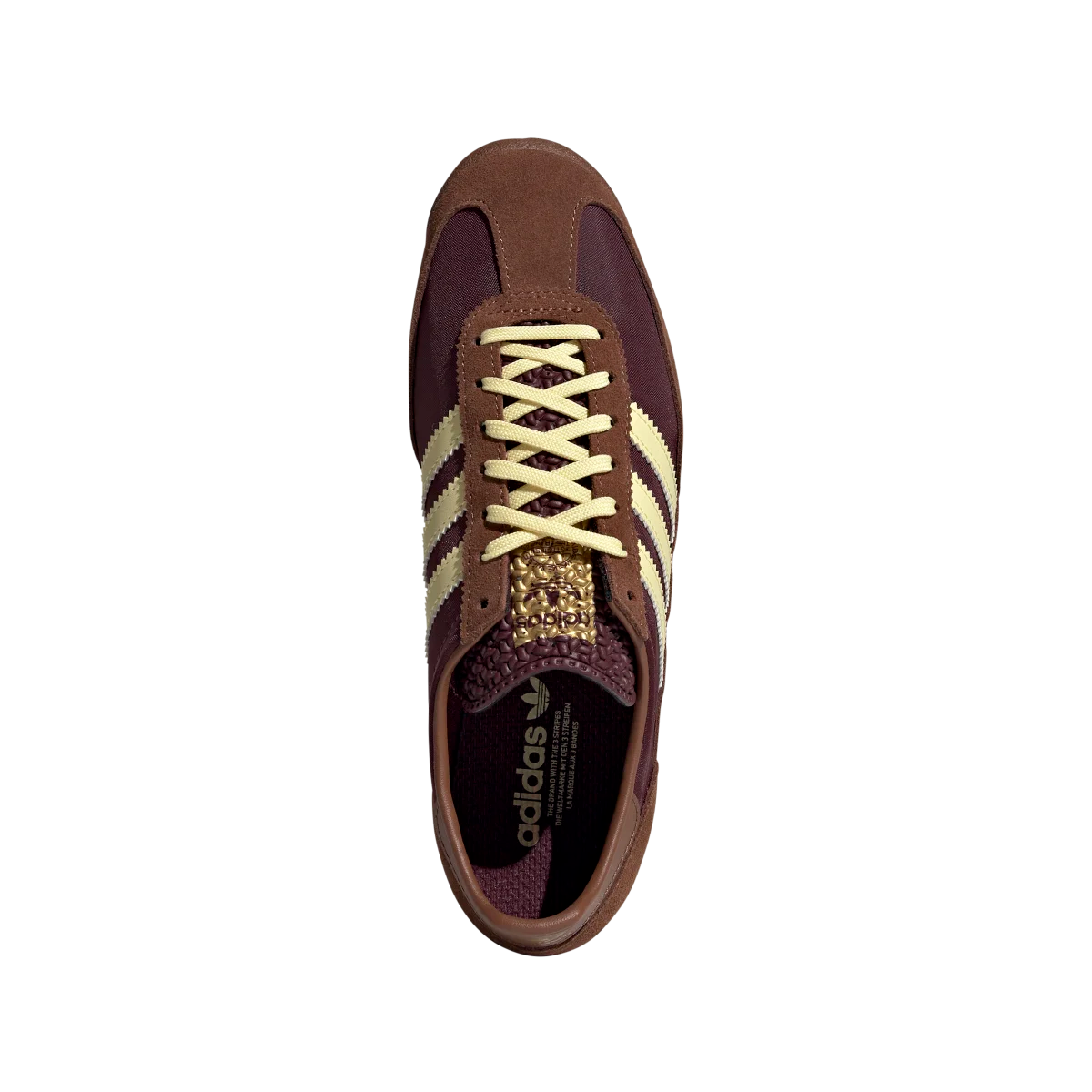 Adidas SL 72 OG Maroon Preloved Brown, Maroon/Almost Yellow/Preloved Brown (IE3425)