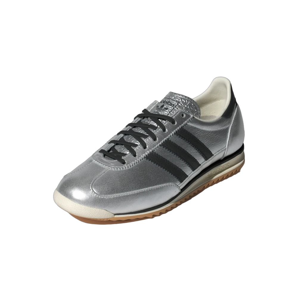 Adidas SL 72 OG Silver Metallic Black Gum, Silver Metallic/Core Black/Off White (JH6363)