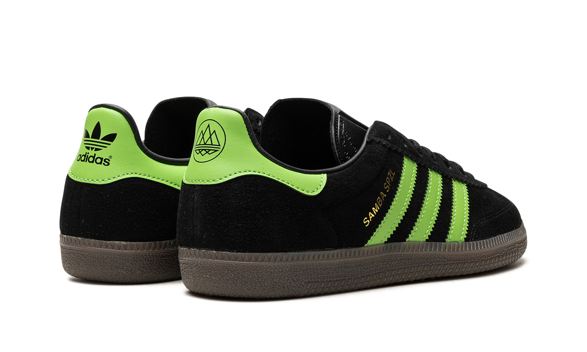 Adidas Samba Deco SPZL Black Lucid Lime