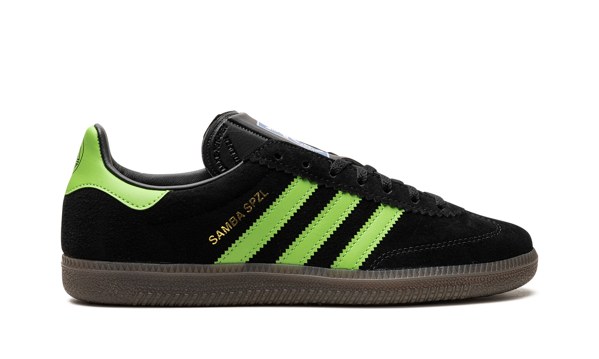 Adidas Samba Deco SPZL Black Lucid Lime