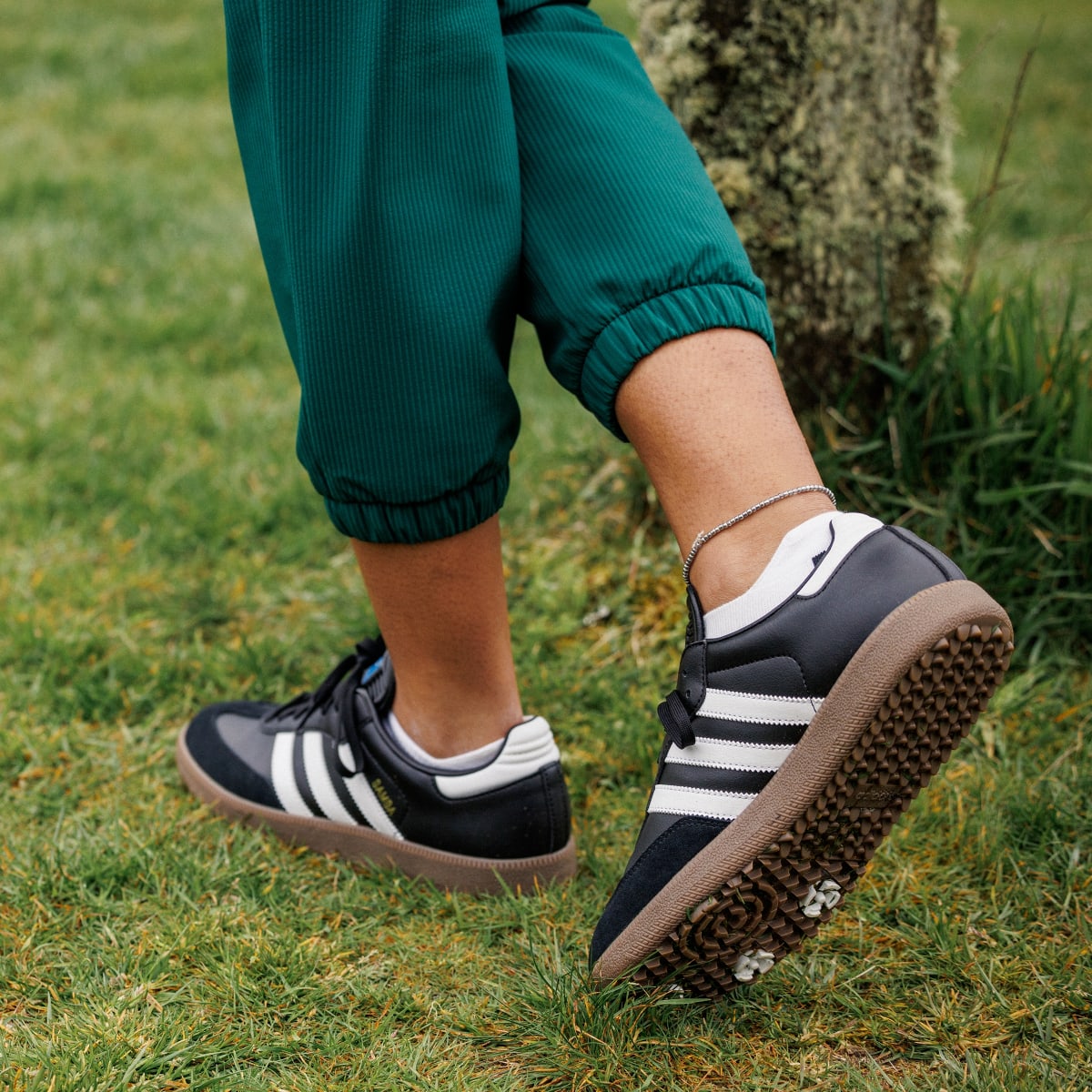 Adidas Samba Golf Core Black Cloud White Gum