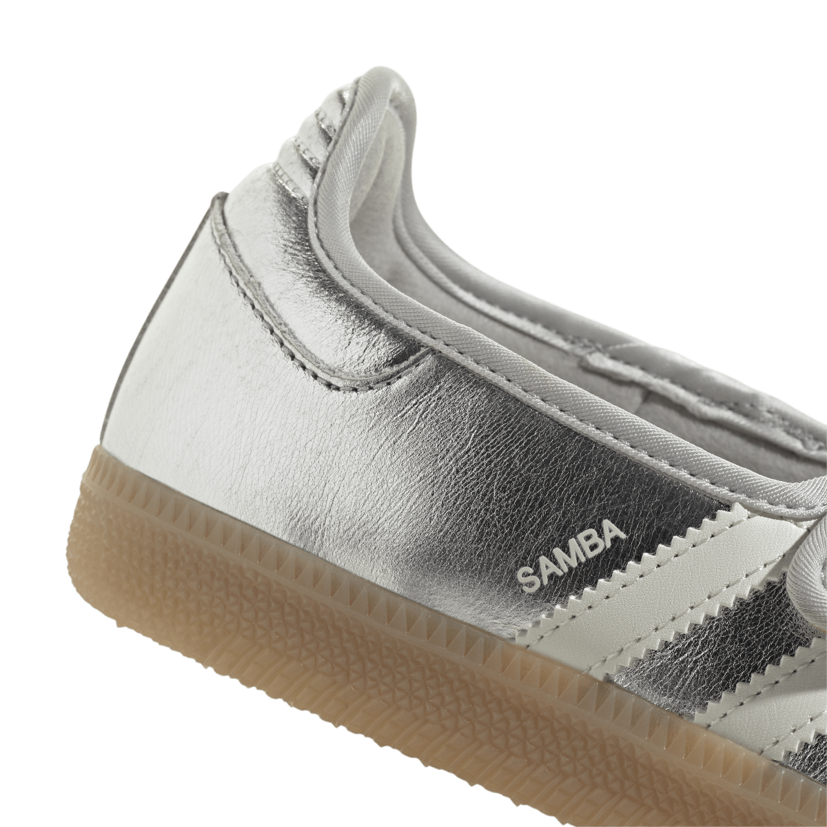 Adidas Samba Jane Silver Metallic Off White
