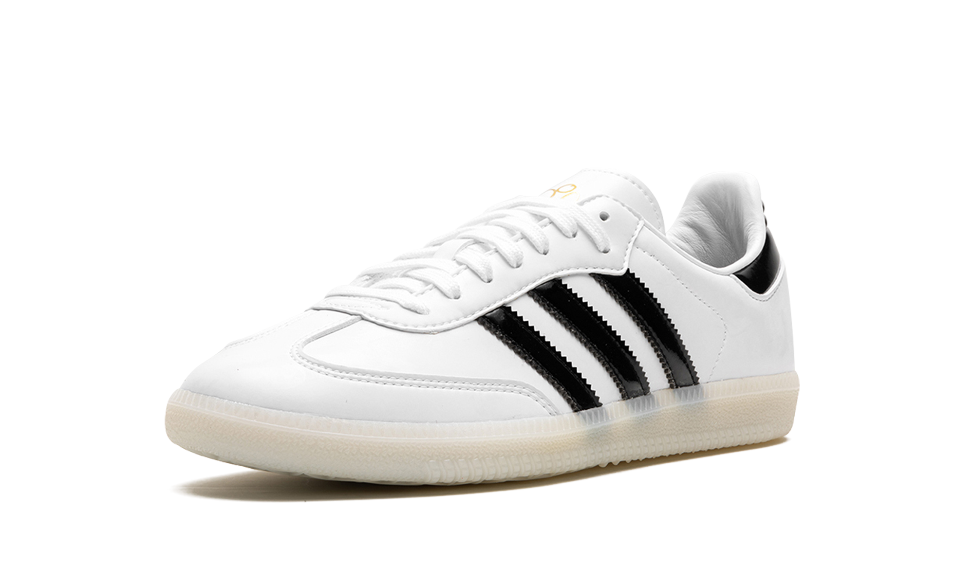 Adidas Samba Jason Dill White Black Patent