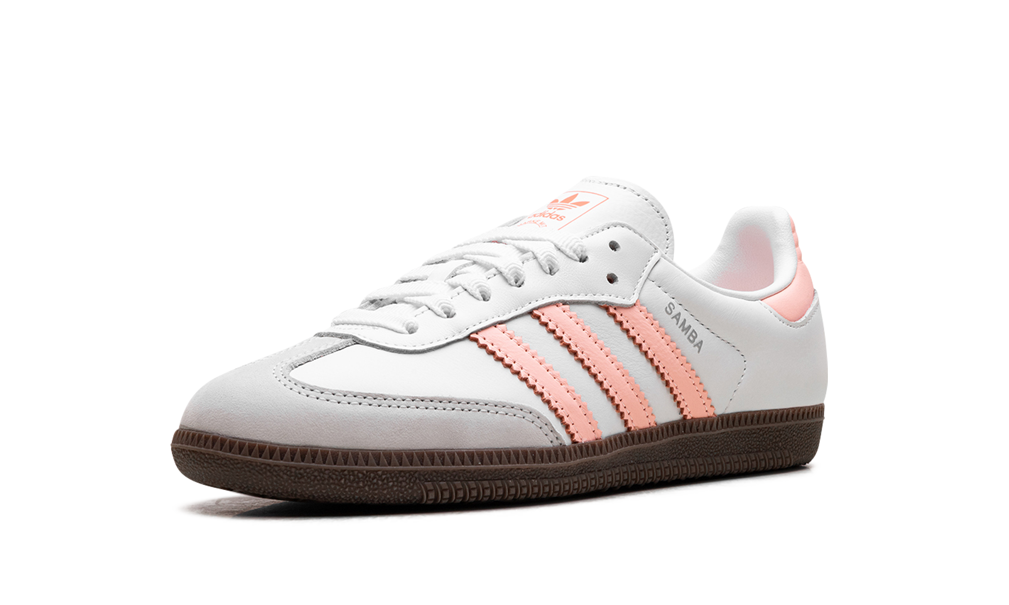 Adidas Samba OG Cloud White Clear Orange Semi Coral