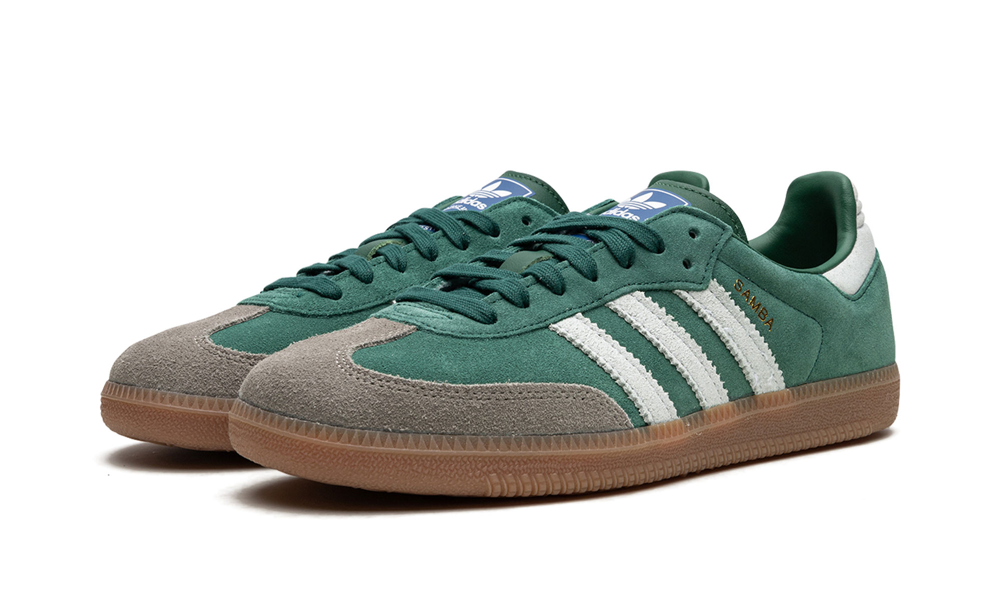 Adidas Samba OG Collegiate Green Gum Grey Toe