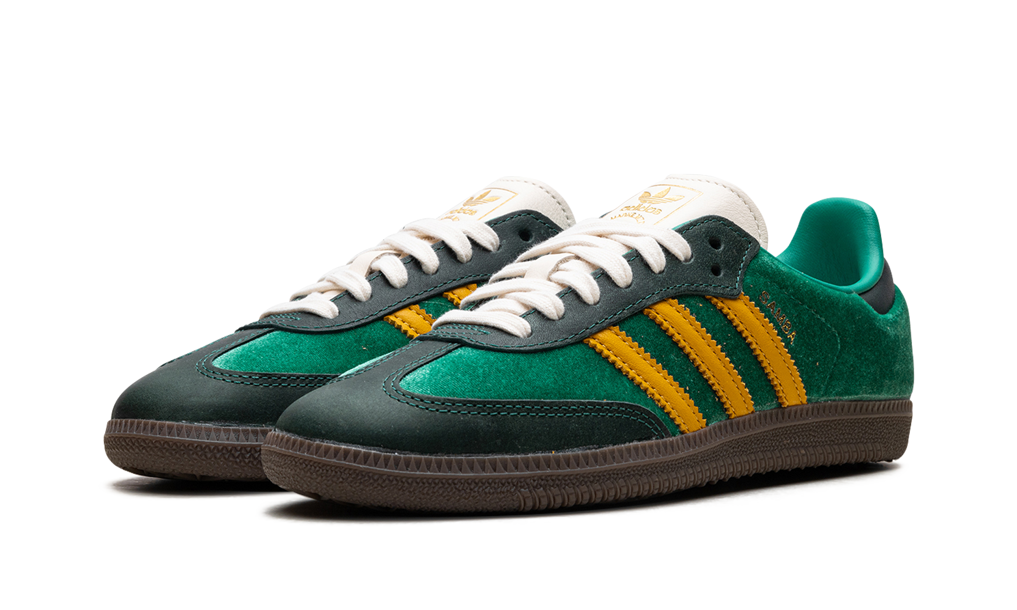 Adidas Samba OG Court Green Preloved Yellow