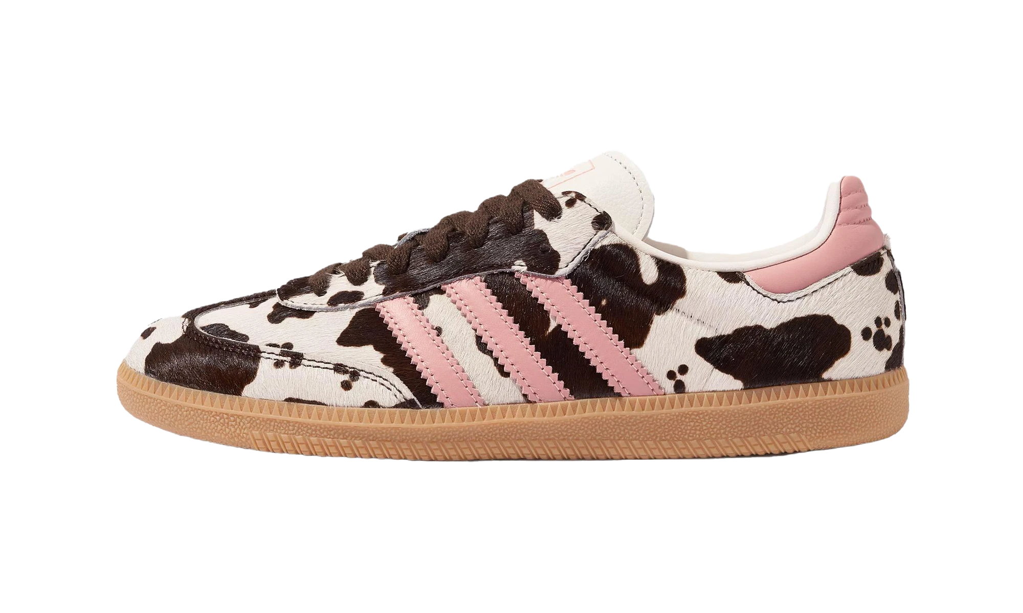 Adidas Samba OG Cow Print Dark Brown Wonder Mauve