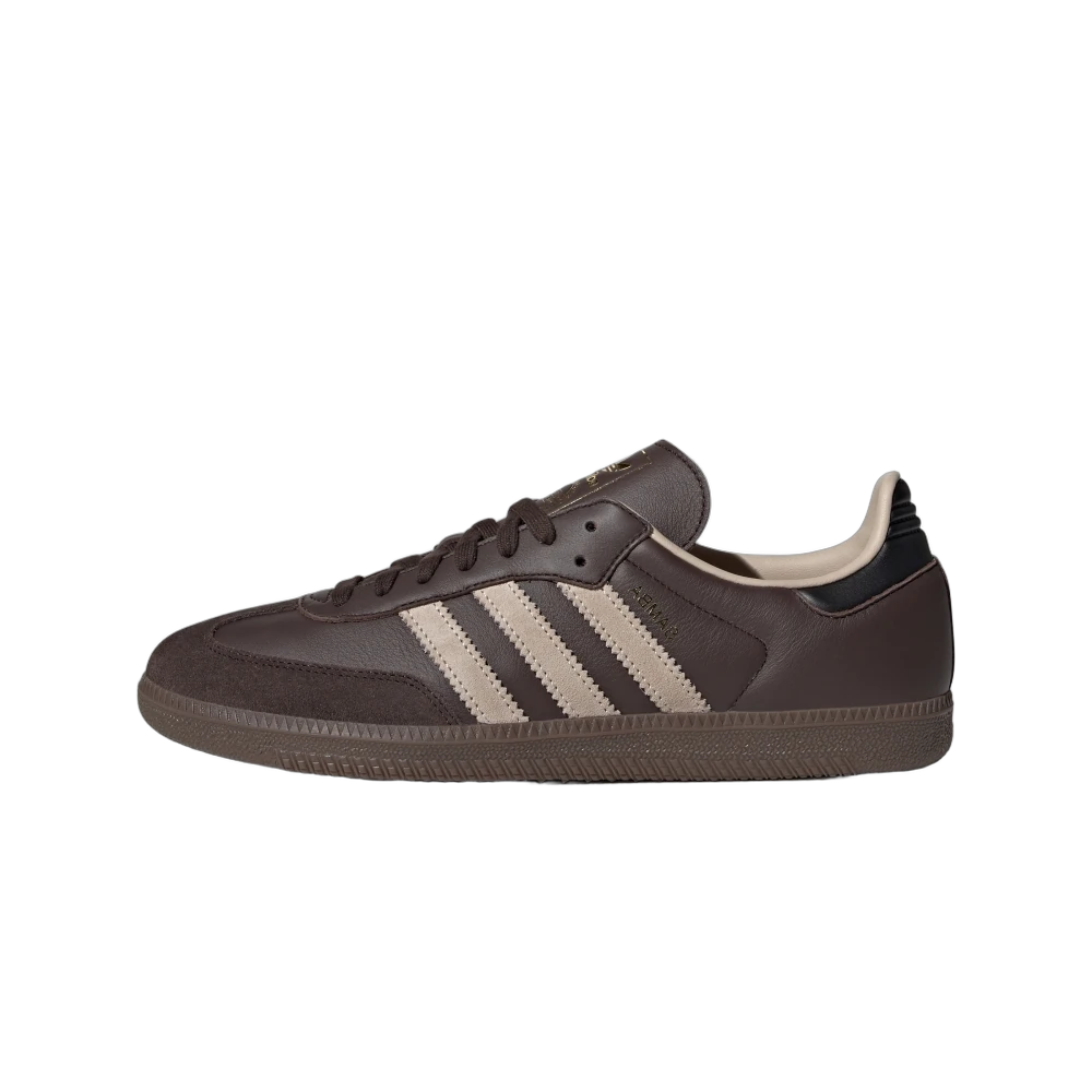 Adidas Samba OG Dark Brown Beige Gum, Dark Brown/Clay Brown/Gum 5 (JI0217)