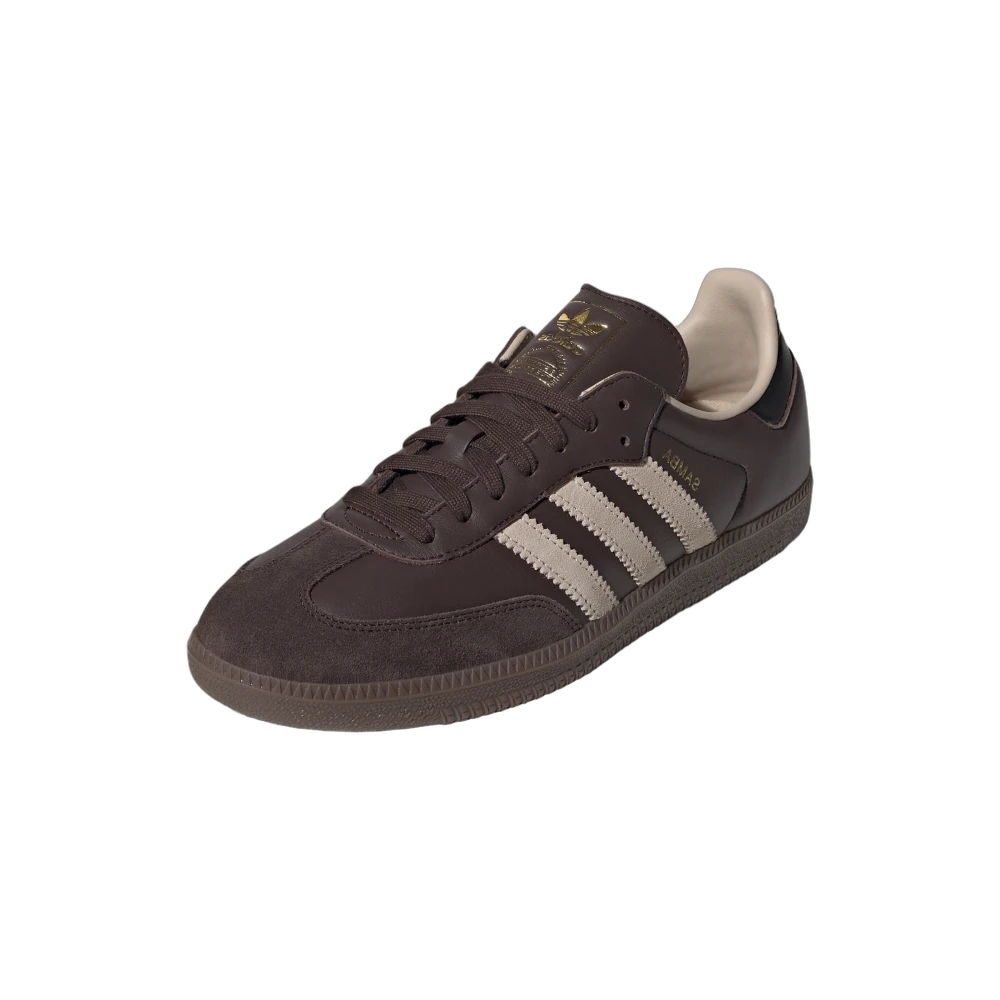 Adidas Samba OG Dark Brown Beige Gum, Dark Brown/Clay Brown/Gum 5 (JI0217)