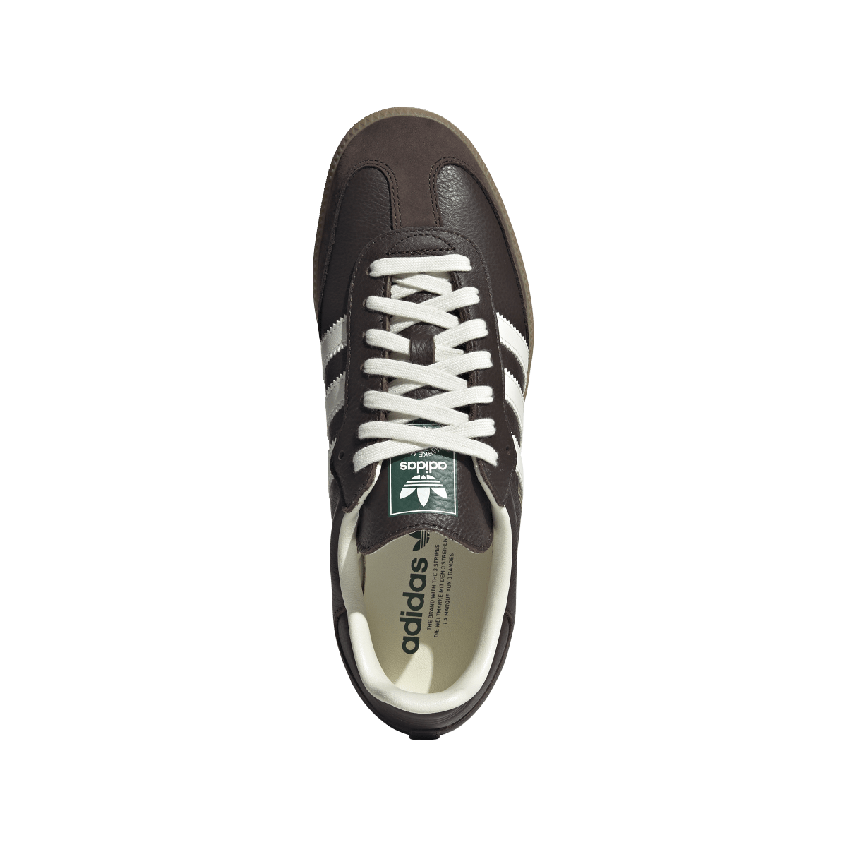 Adidas Samba OG Dark Brown Off White Gum