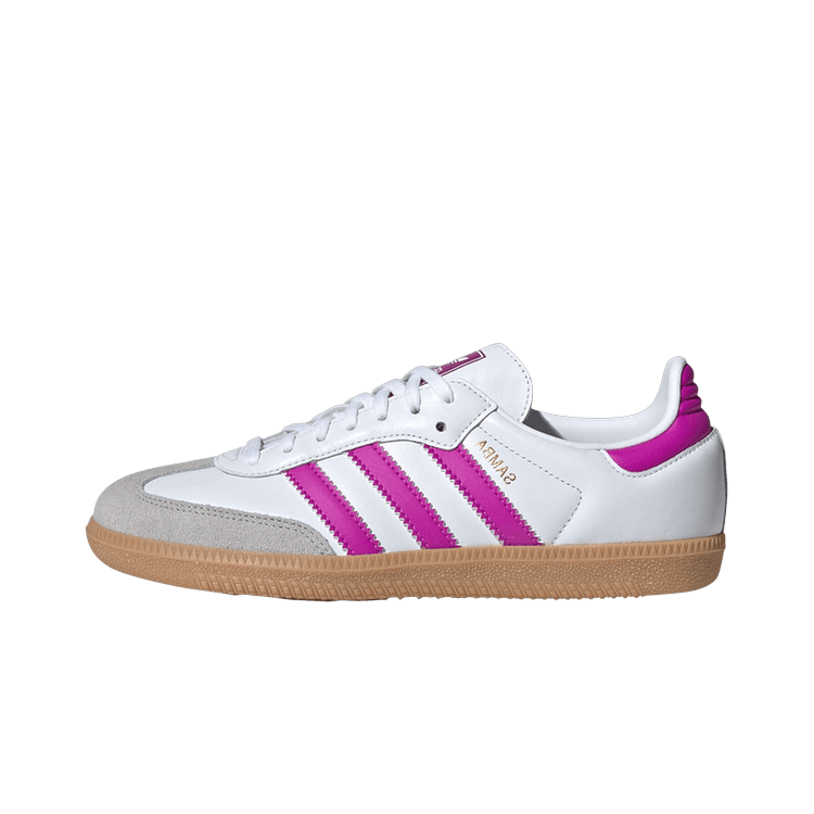 Adidas Samba OG Footwear White Purple, Footwear White/Purple/Gum (IH2873)
