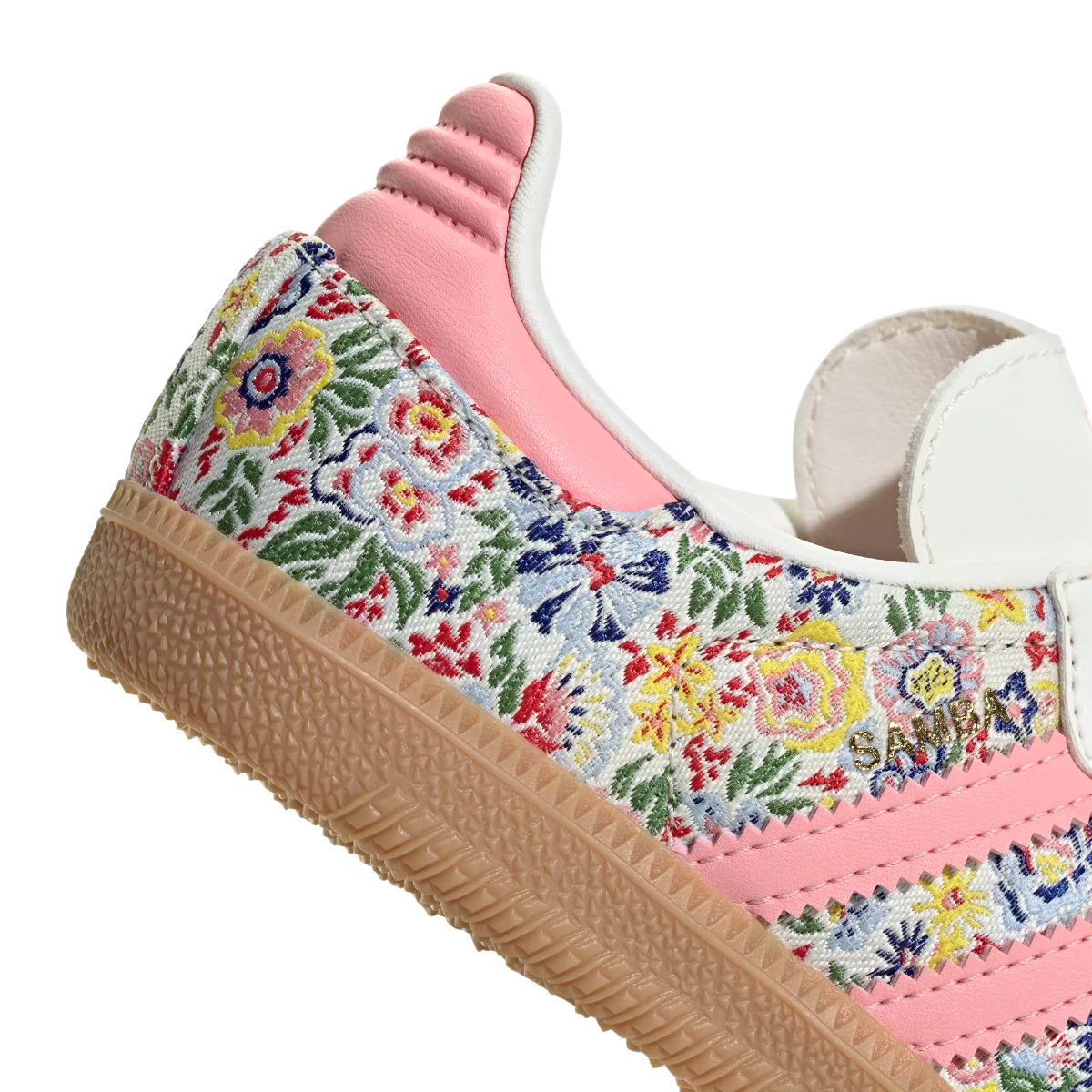 Adidas Samba OG Liberty London Floral Embroidery (PS), Floral Print/Off White (JI0281)