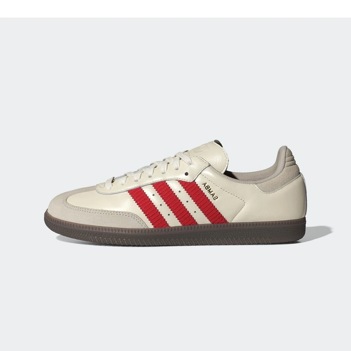 Adidas Samba OG Off White Better Scarlet